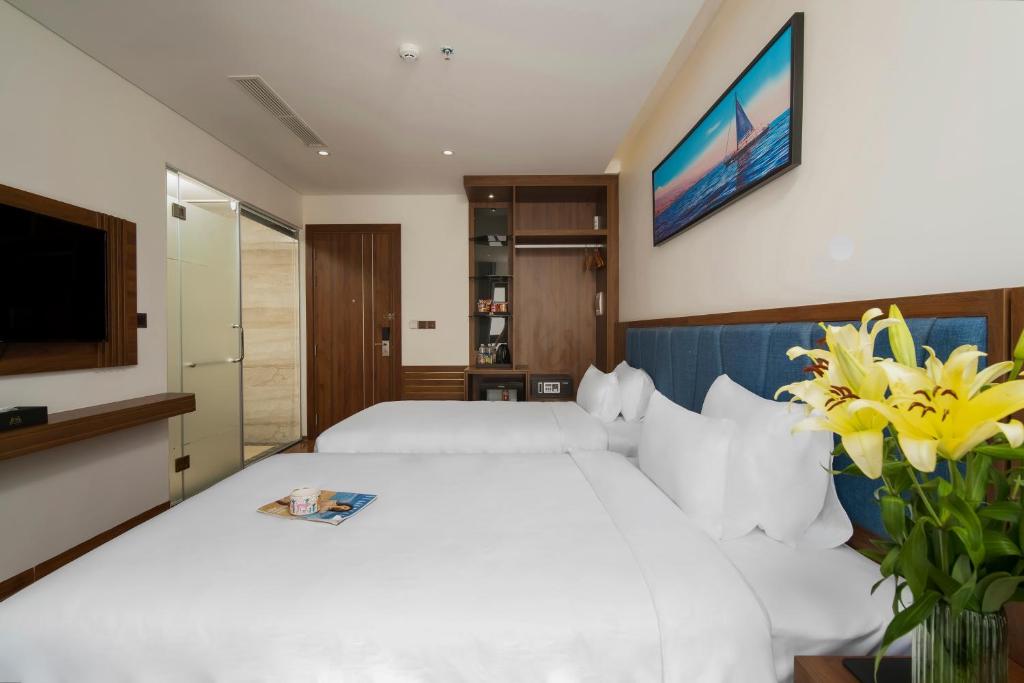 Phòng Deluxe Giường Đôi/2 Giường Đơn Nhìn Ra Thành Phố