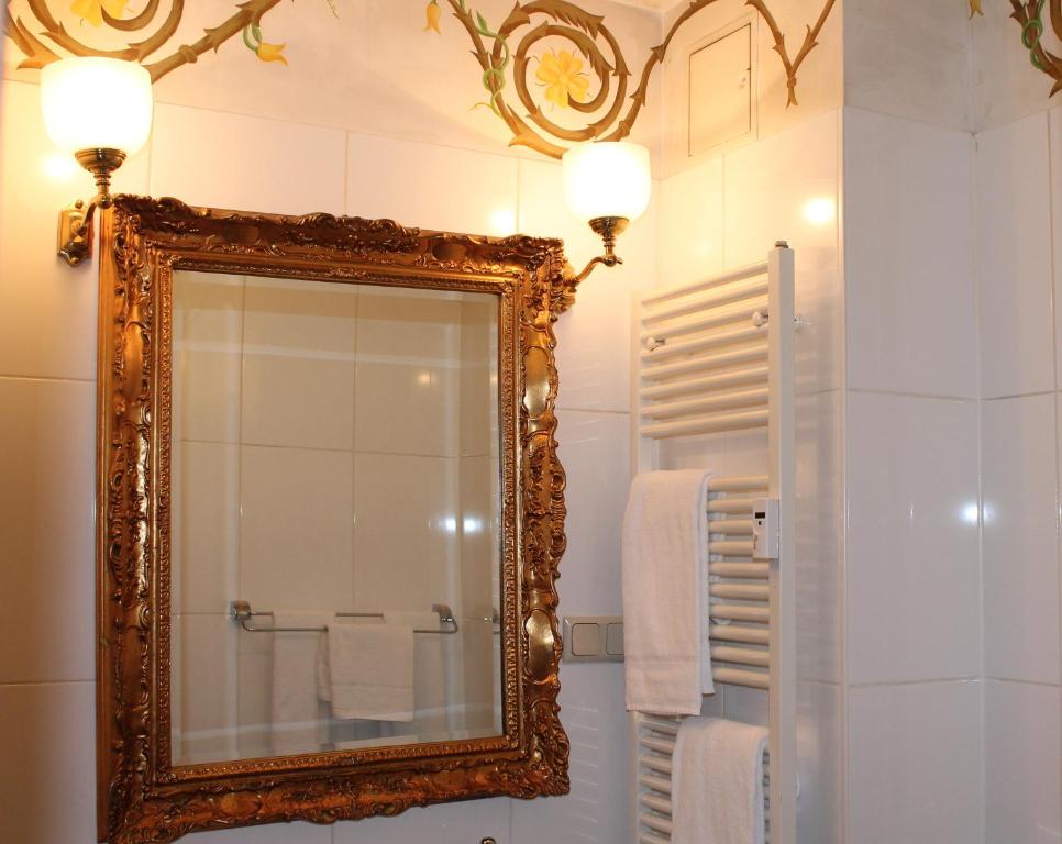 Koupelna v ubytování Albergo City Hotel Berlin