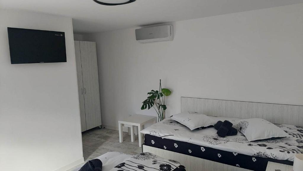 Postel nebo postele na pokoji v ubytování Casa SOL