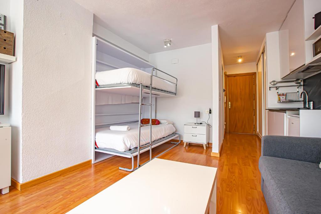 Kuchnia lub aneks kuchenny w obiekcie Holidays, Mont Blanc Estudio en Pradollano & Parking