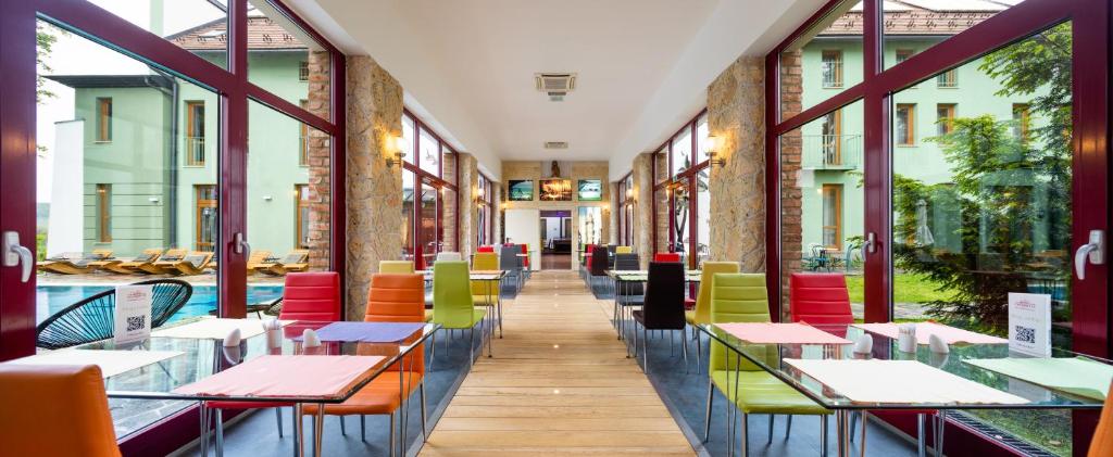 Posezení v ubytování Hotel Vécsecity