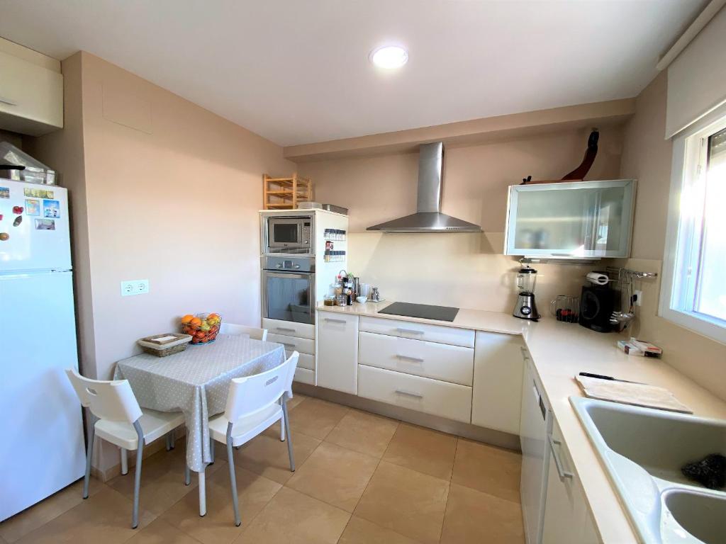 Kuchyň nebo kuchyňský kout v ubytování Peniscola Centro Luxury