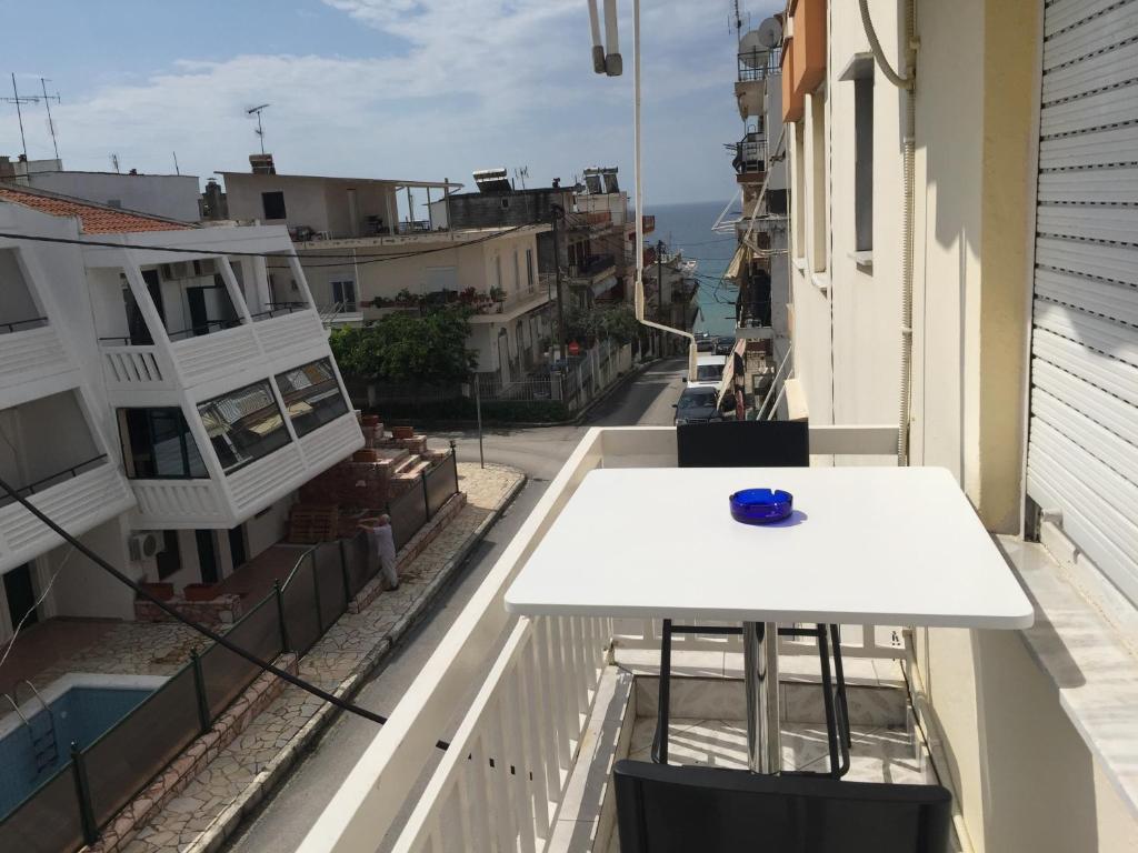 Balkón nebo terasa v ubytování Yves apartment