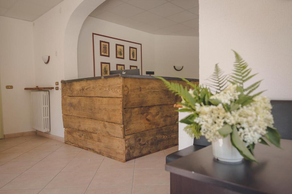 Vstupní hala nebo recepce v ubytování Albergo Panorama