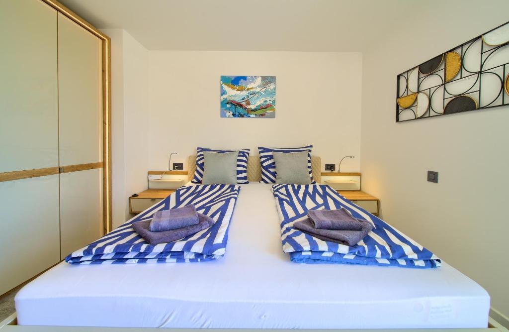 Postel nebo postele na pokoji v ubytování Rooms Salvia