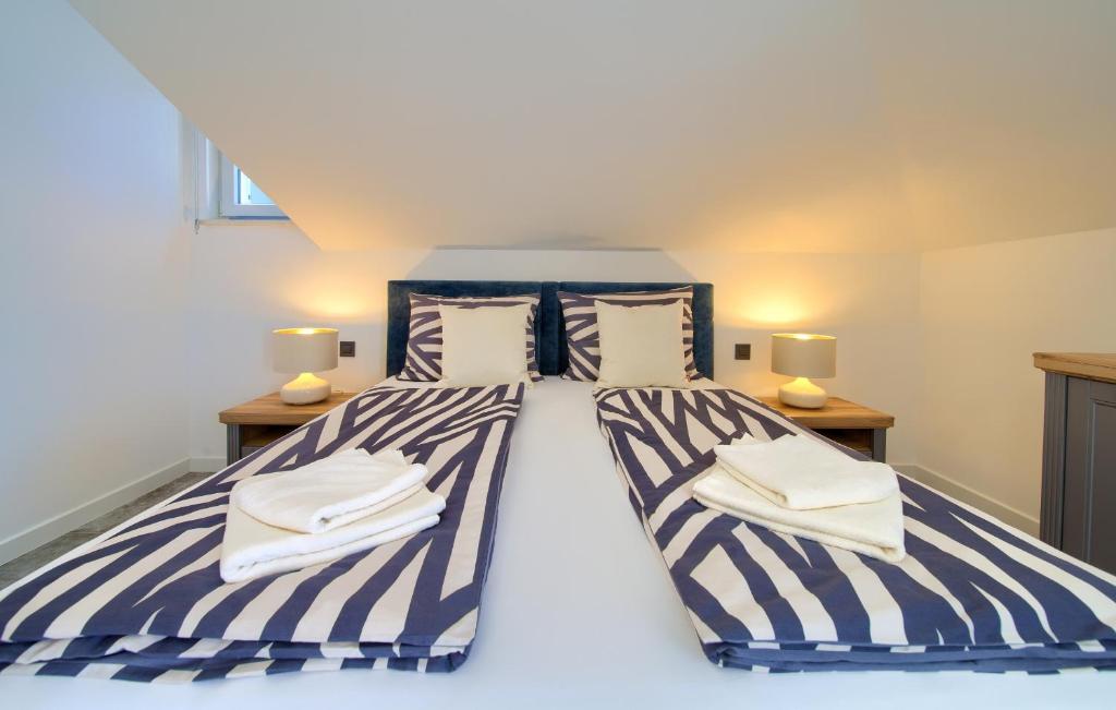 Postel nebo postele na pokoji v ubytování Rooms Salvia