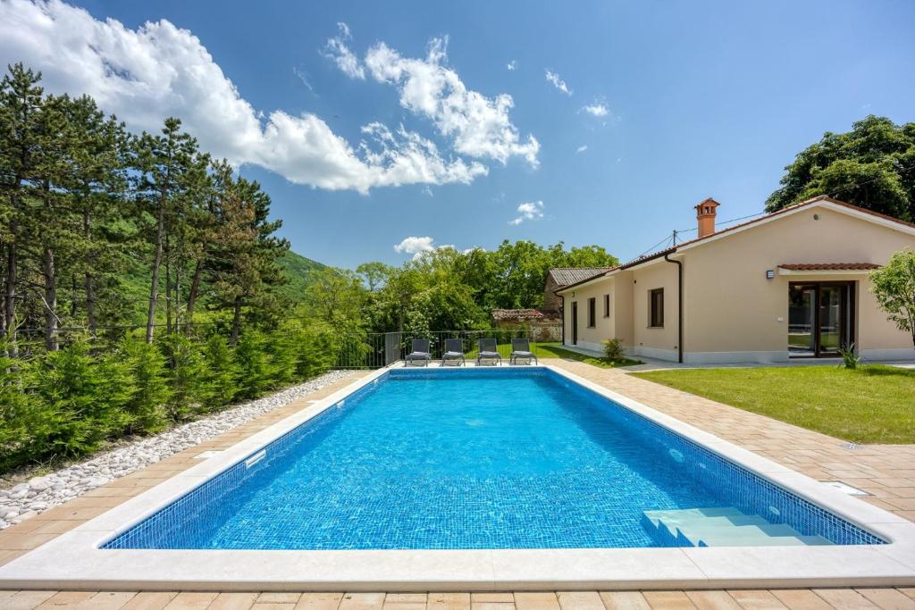 Bassenget på eller i nærheten av Villa Alba with Private Pool