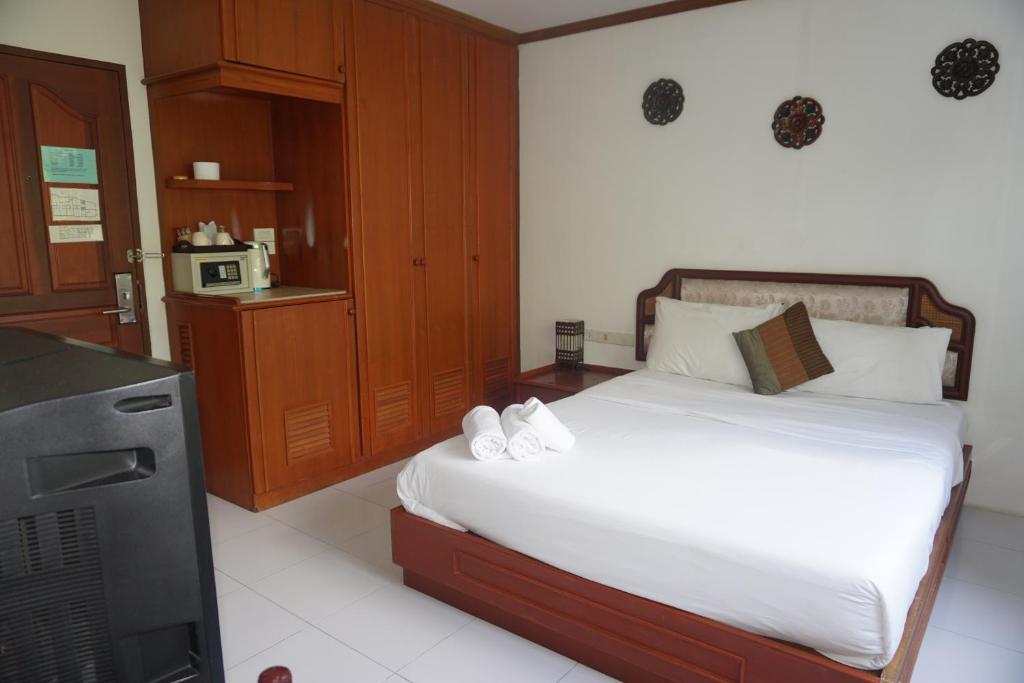 Kuchyň nebo kuchyňský kout v ubytování Chaweng Tara Hotel