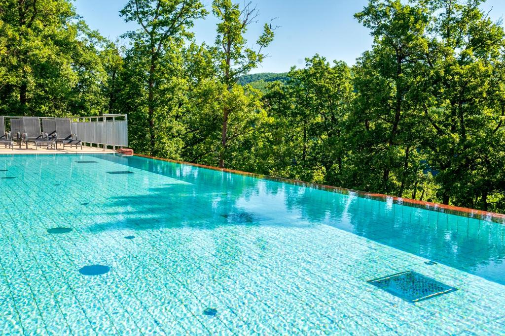 Bazén v ubytování Lifestyle Hotel Mátra nebo v jeho okolí