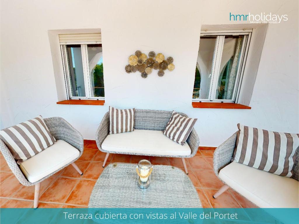 Posezení v ubytování Villa Portina by HMR Holidays