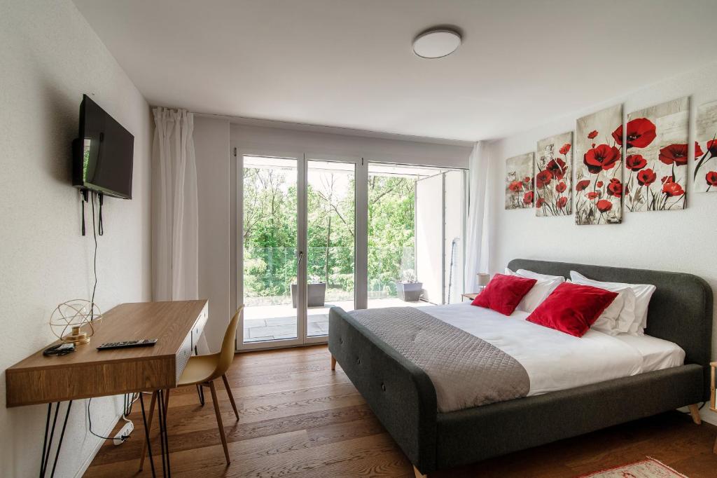 Linda Terrace by Quokka 360 - modern one-bedroom flat with sun terrace - Resim 21