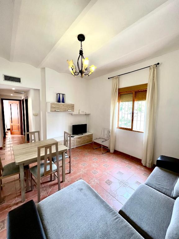 Posedenie v ubytovaní APARTAMENTO LA MURALLA 2