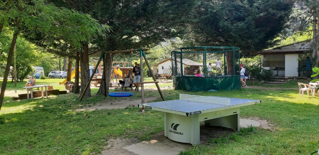 Zahrada ubytování Camping Ushuaïa Villages Le Viaduc