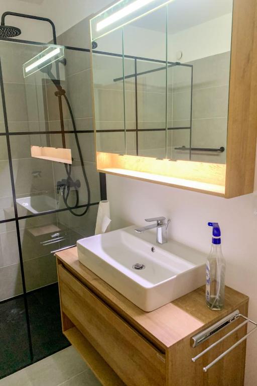 Kúpeľňa v ubytovaní Apartment Sollereder by Interhome