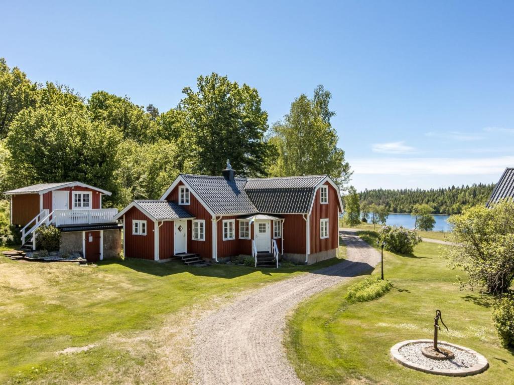 Naturlandskap nära semesterhuset