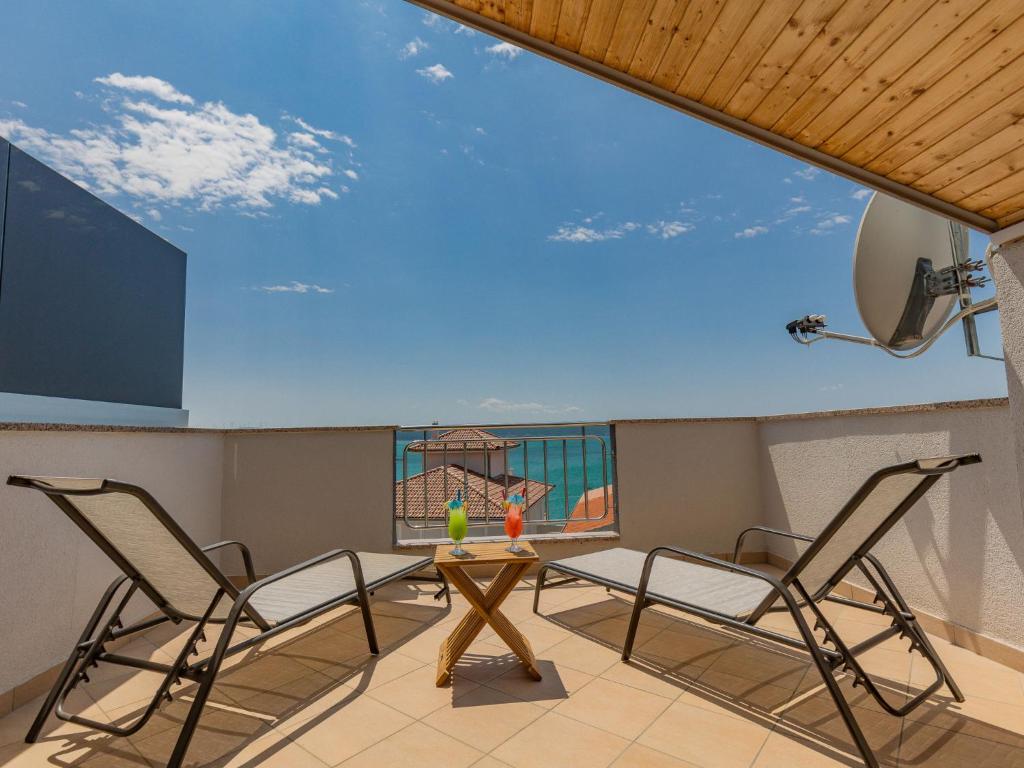 Balkón nebo terasa v ubytování Apartment Maja-1 by Interhome