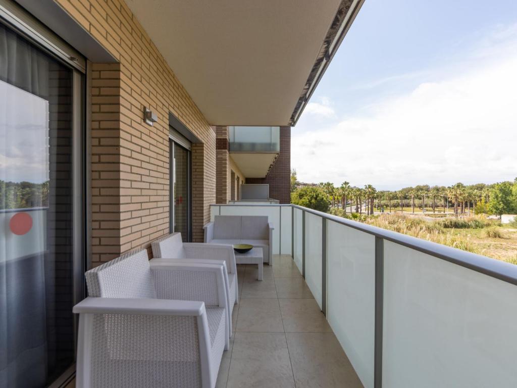 Balkón alebo terasa v ubytovaní Apartment Aquaria 5 by Interhome