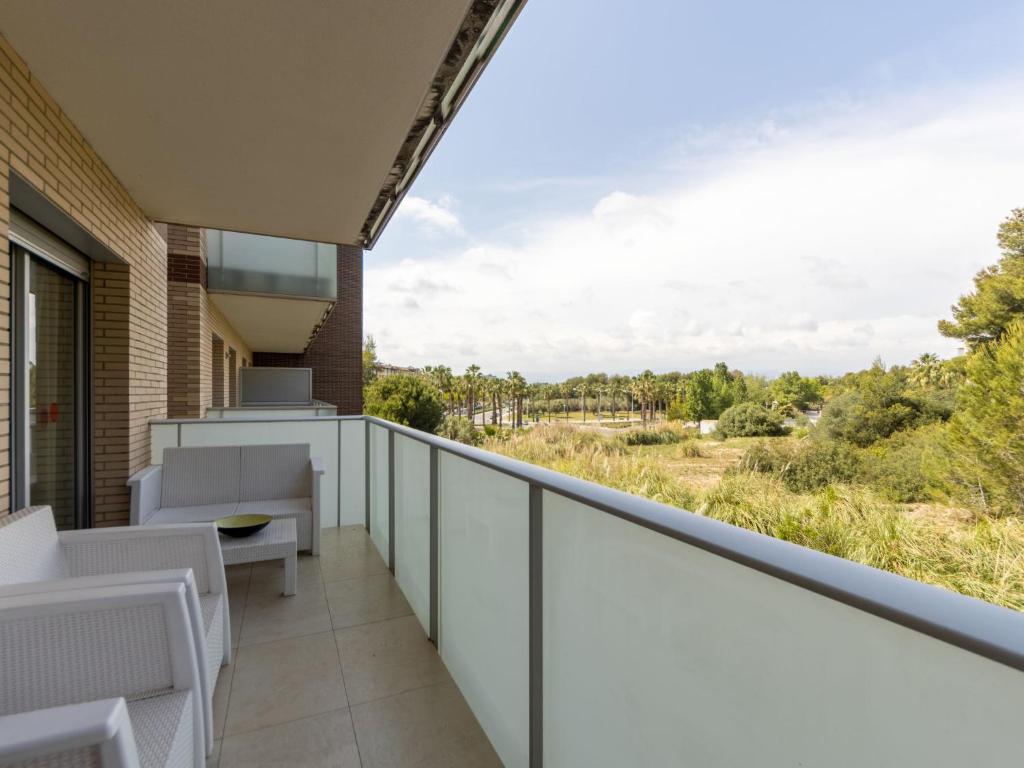 Balkón alebo terasa v ubytovaní Apartment Aquaria 5 by Interhome