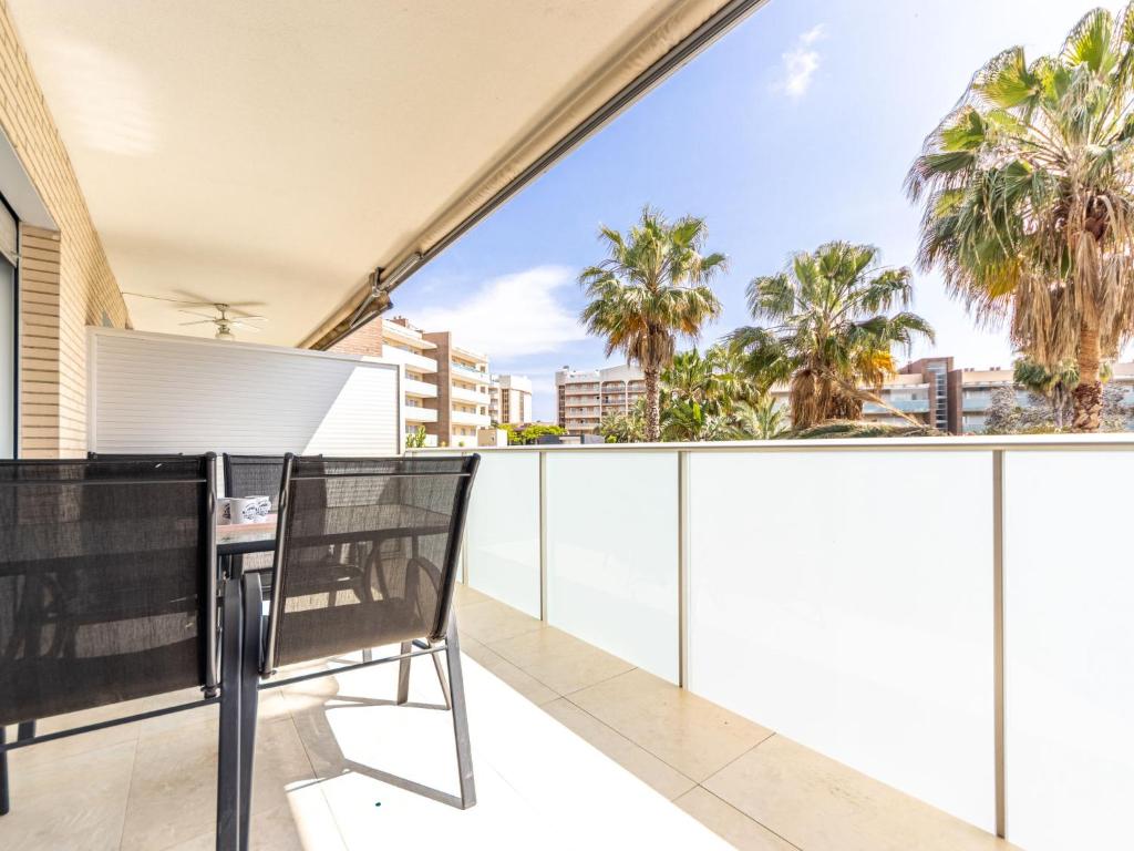 Balkón alebo terasa v ubytovaní Apartment Aquaria 5 by Interhome