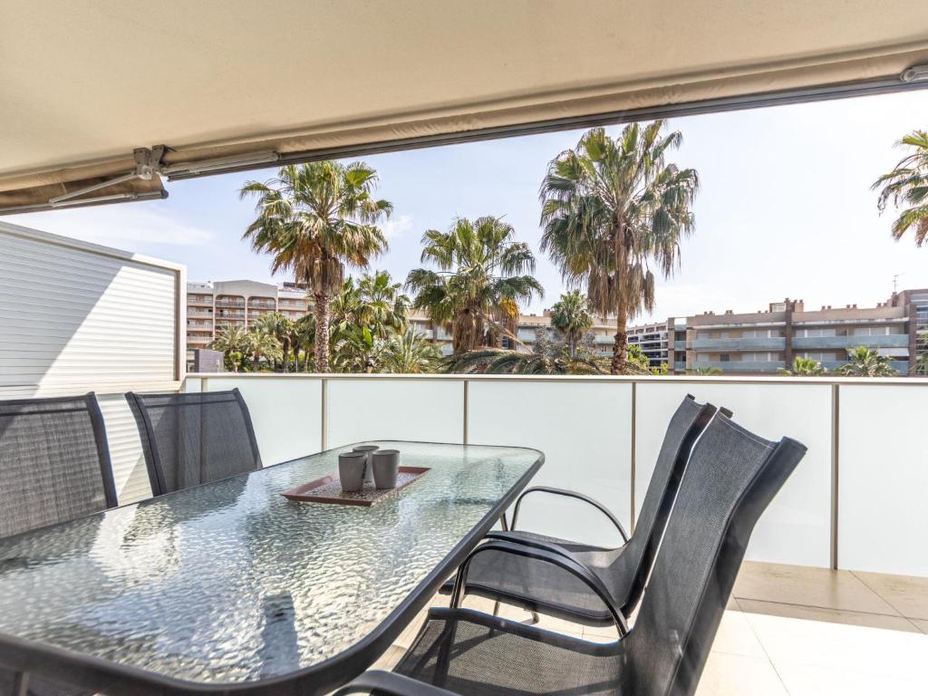 Balkón alebo terasa v ubytovaní Apartment Aquaria 5 by Interhome