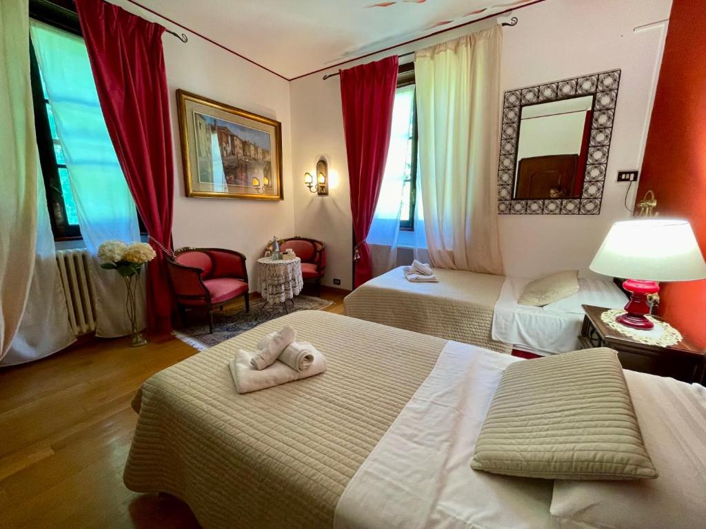 A bed or beds in a room at Villa Sofia by Interhome