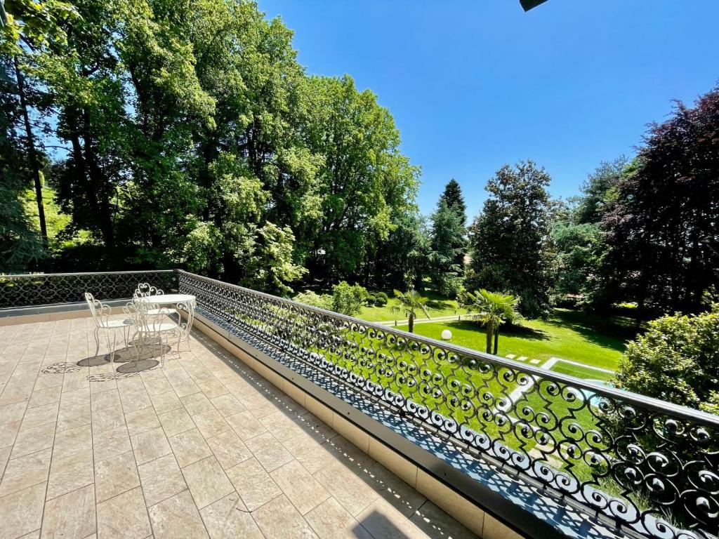 A garden outside Villa Sofia by Interhome