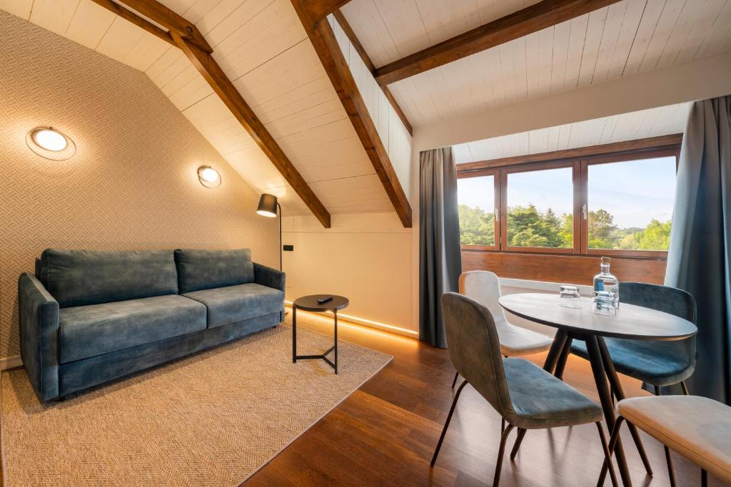 Posezení v ubytování Iberik Gran Balneario de Guitiriz