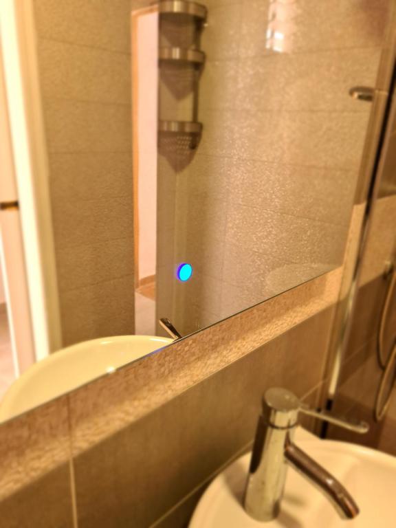 A bathroom at summerland beach