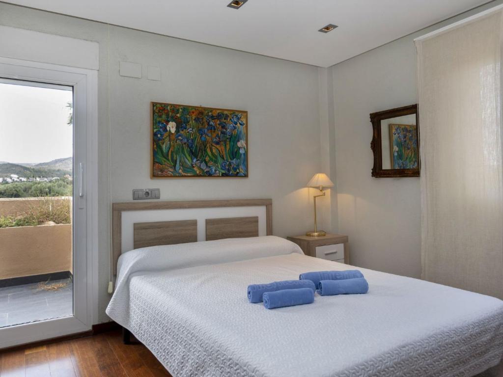Postel nebo postele na pokoji v ubytování Villa Finca Villa Roig by Interhome