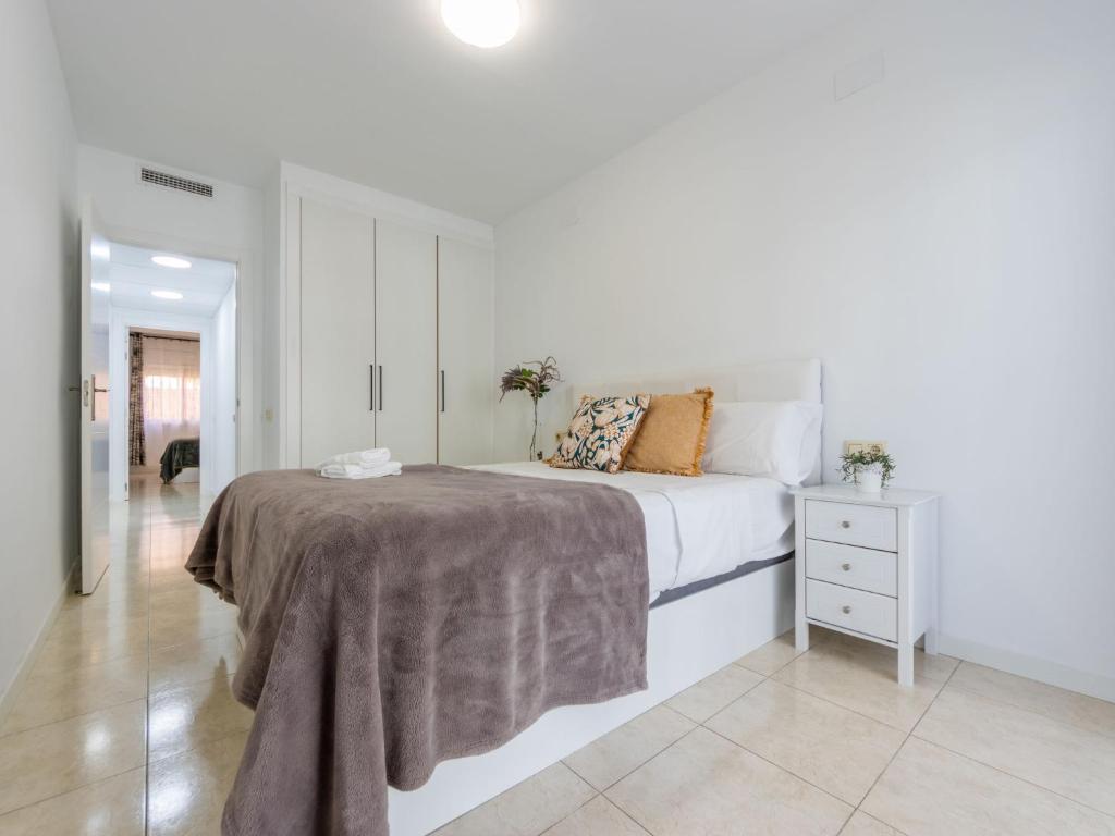 Postel nebo postele na pokoji v ubytování Apartment Dumitru by Interhome