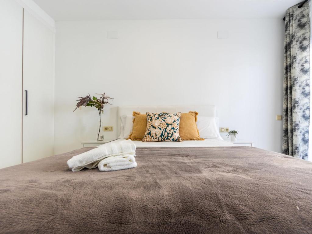 Postel nebo postele na pokoji v ubytování Apartment Dumitru by Interhome