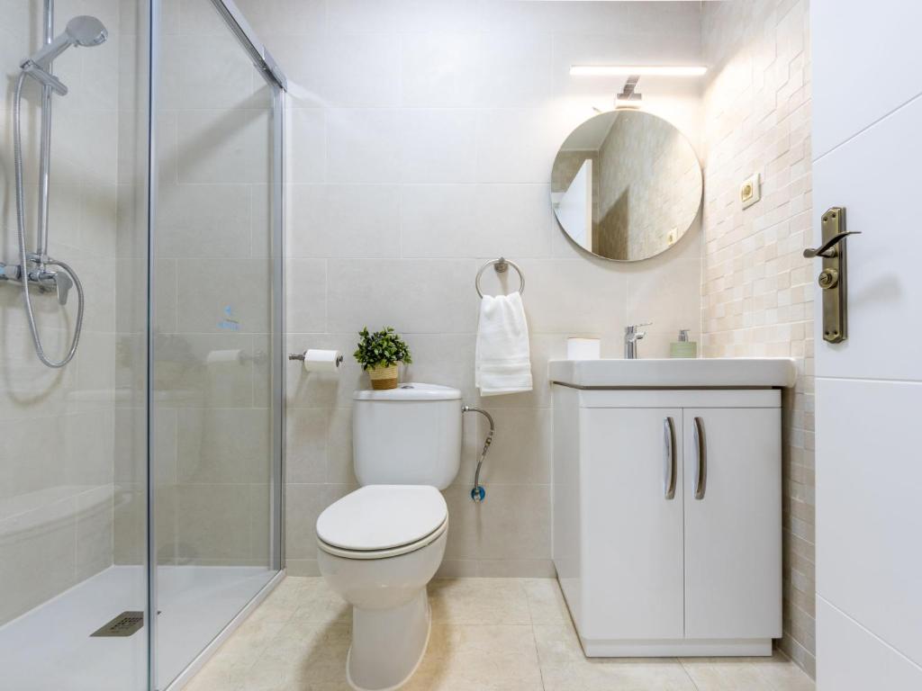 Koupelna v ubytování Apartment Dumitru by Interhome
