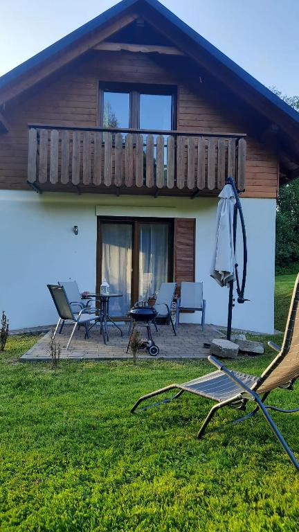 Zahrada ubytování Domki Partecznik Wisla