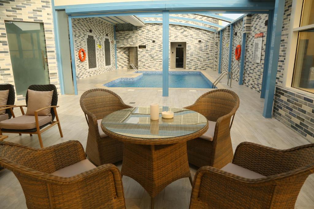 Posezení v ubytování Grand Legacy Hotel Doha