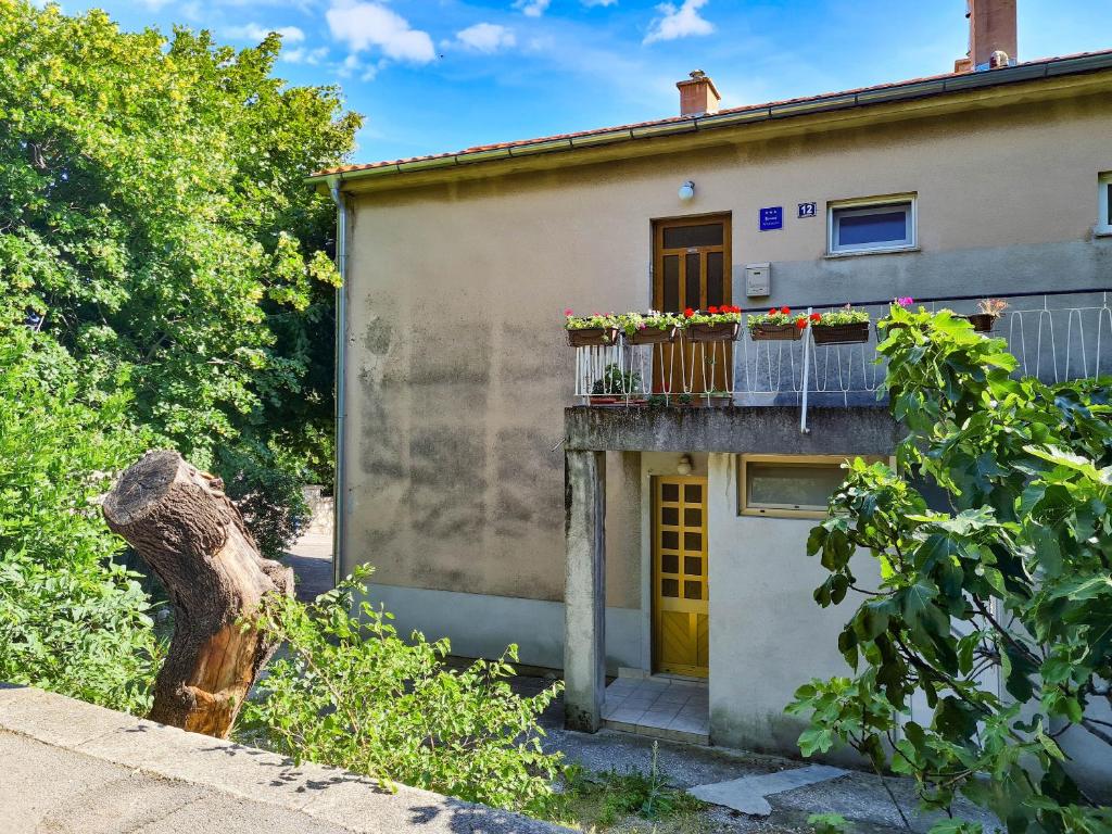 Vonkajšia záhrada v ubytovaní Apartment Roses
