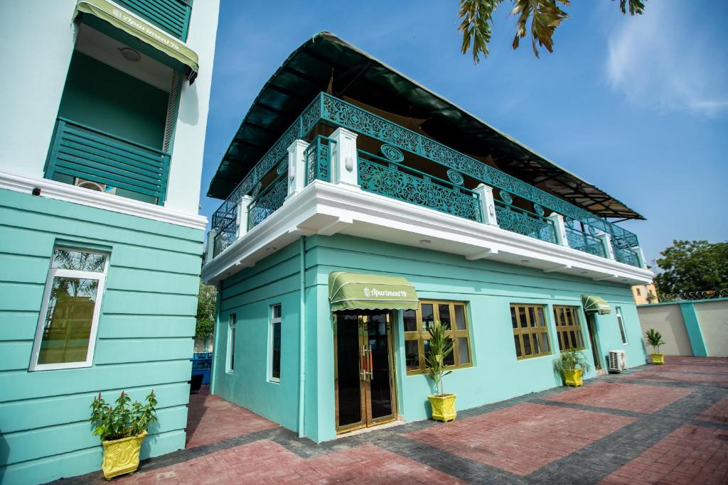 Budova, kde se hotel nachází