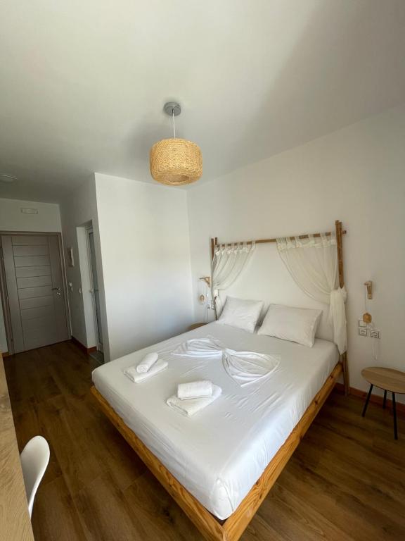 Postel nebo postele na pokoji v ubytování Orchard Retreat