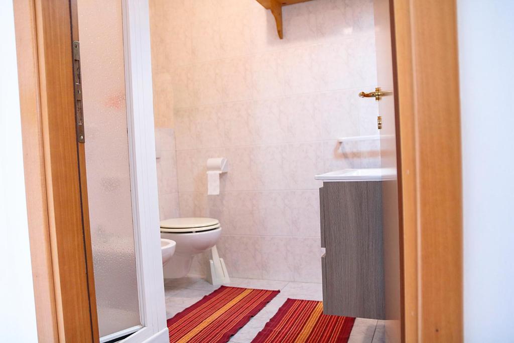 Kúpeľňa v ubytovaní Appartamento l'edera