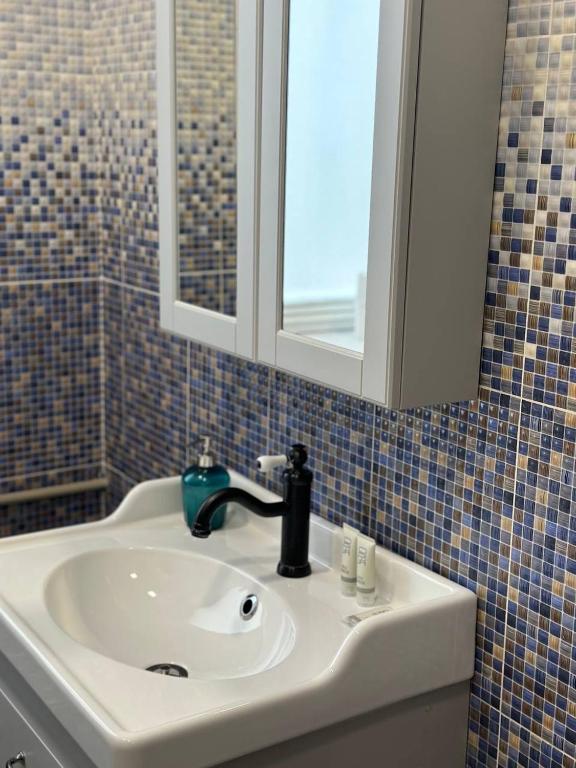 Koupelna v ubytování Apartamenti DVINSKA