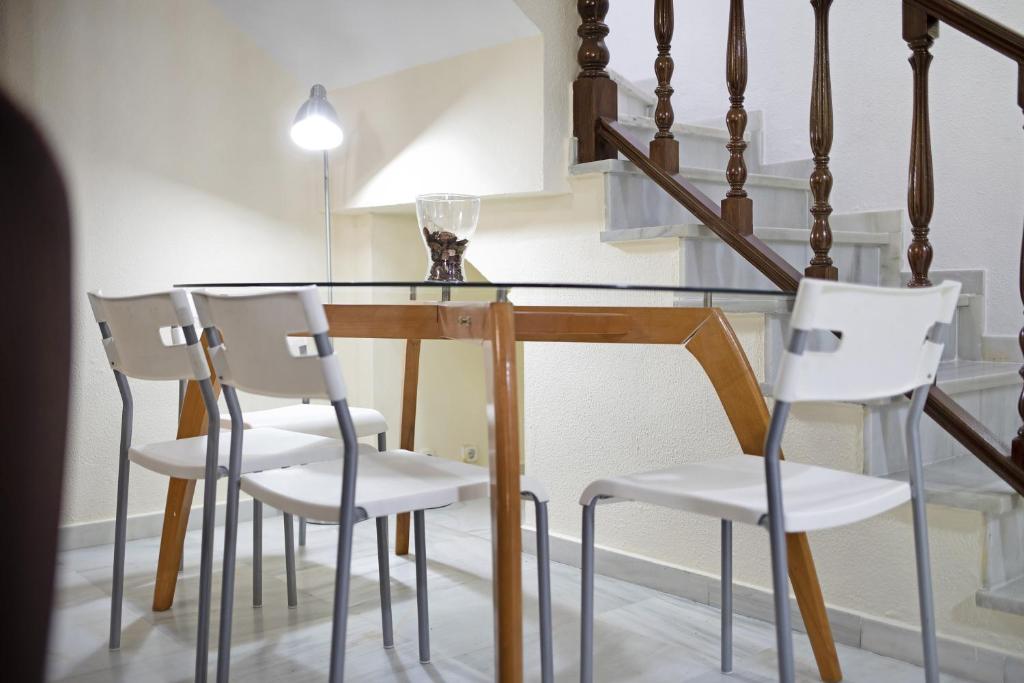 Posedenie v ubytovaní Dúplex Chanca