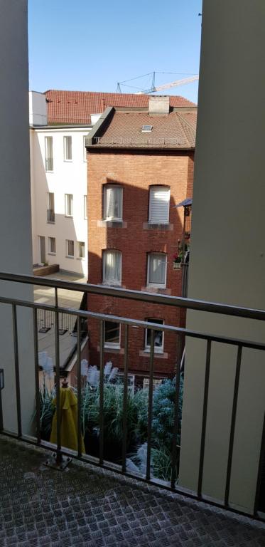 Balkón nebo terasa v ubytování Gideon Hotel