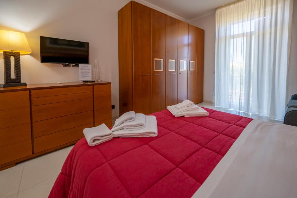 Posteľ alebo postele v izbe v ubytovaní Villa Floyd Charming Rooms B&B