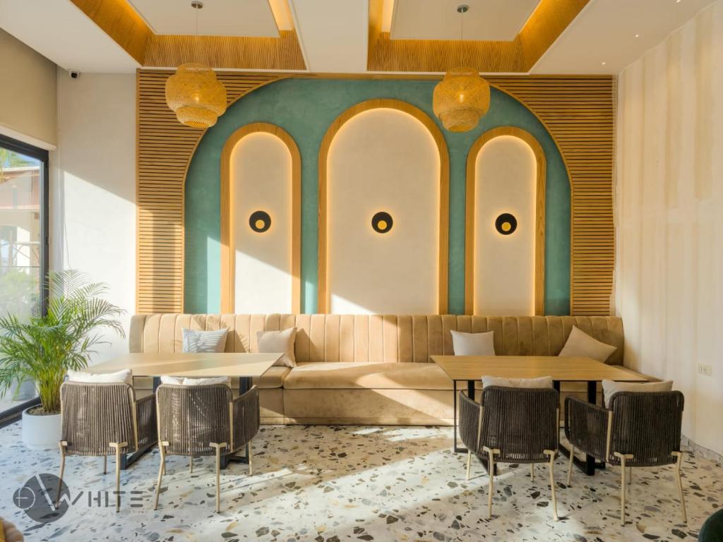 Posezení v ubytování Merar Hotel
