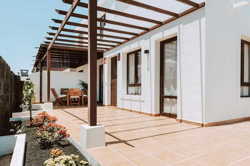 Balkón nebo terasa v ubytování Villa Lyra Piscina Climatizada