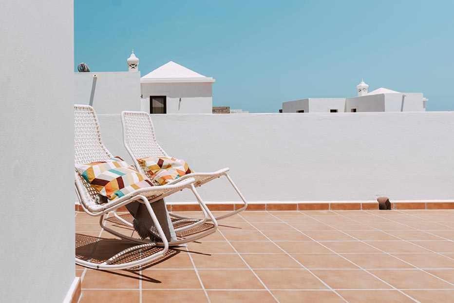 Balkón nebo terasa v ubytování Villa Lyra Piscina Climatizada