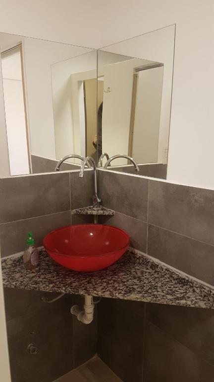 Koupelna v ubytování Nina Hostel