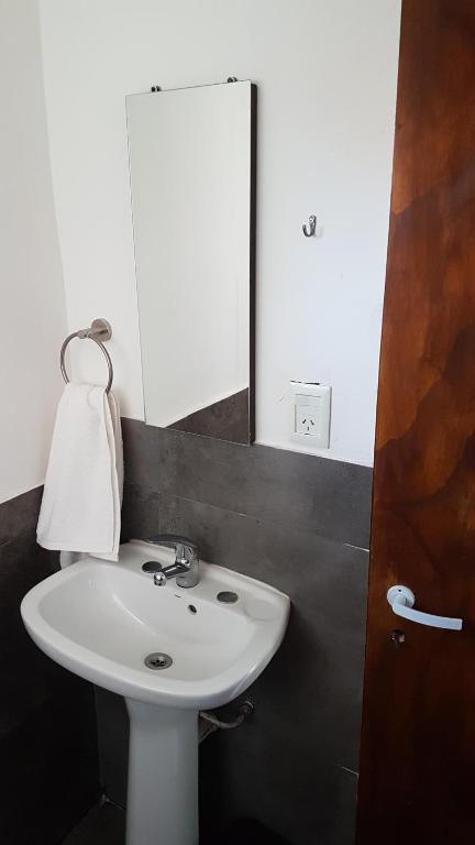 Koupelna v ubytování Nina Hostel