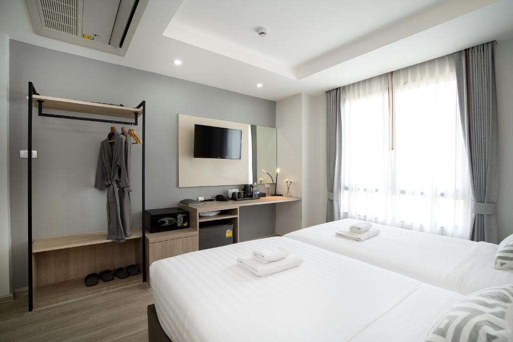 The Riski Hotel at Bangphlat Station SHA - Resim 12