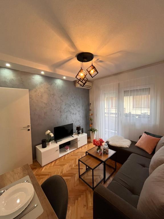 Posezení v ubytování Apartman Polo