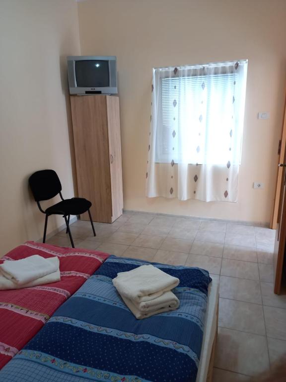 Postel nebo postele na pokoji v ubytování La Nera